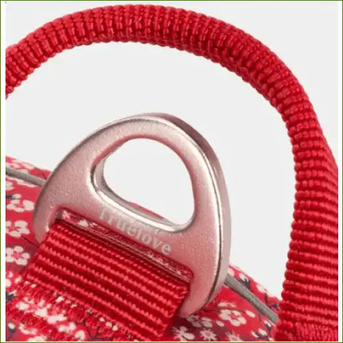 Harnais Flower série spéciale - attache de laisse solide en acier