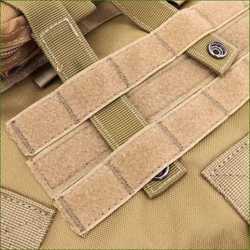 Harnais militaire pour chien avec système MOLLE