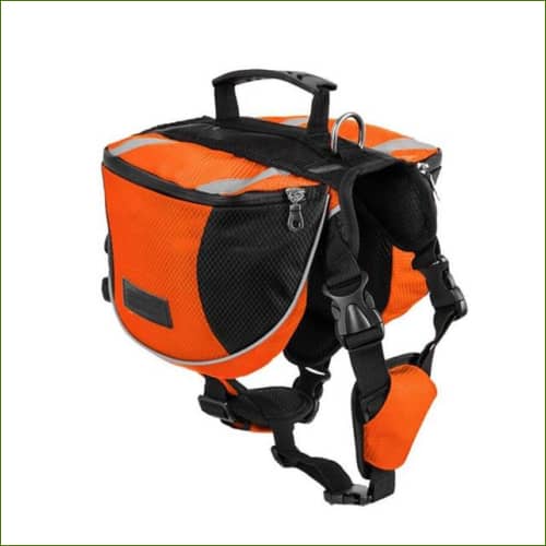 Harnais sac à dos pour marche et randonnée - Orange/noir / S-PEPERE SHOP