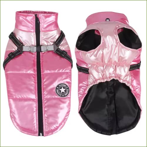 Manteau Harnais Pour French Bouledogue Rose / S