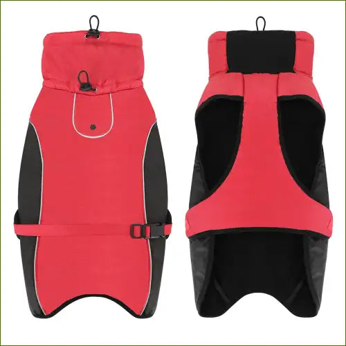 Manteau pour berger allemand en détail