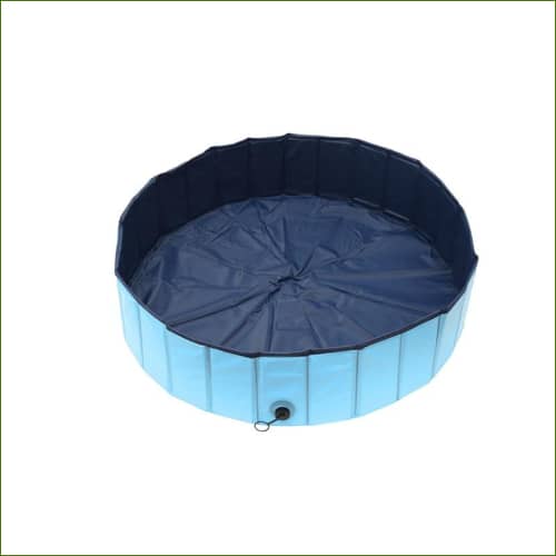 Pataugeoire pour chien - piscine pliable pour chien en plastique