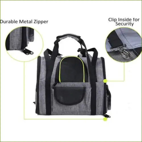 Sac a dos porte chien BEPET - détail