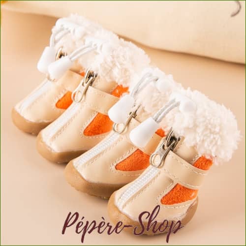 Chaussures Petits Chien En Velours Petty - Automne Et Hiver