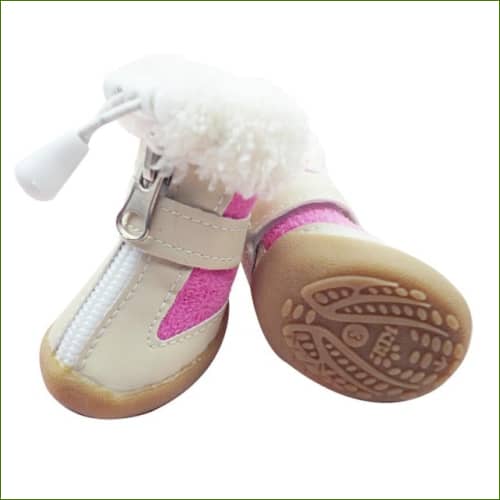 bottines petits chiens Petty - Automne Et Hiver Rose / 1