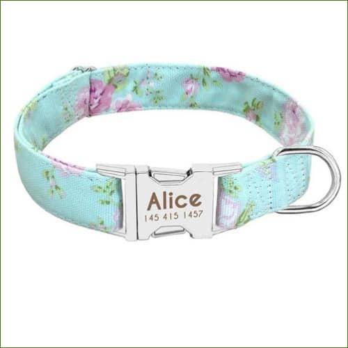 collier gravé Vert / L