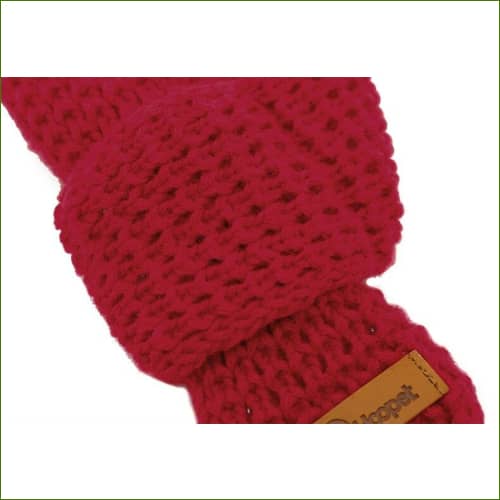 Echarpe Pour petit Chien En Laine Rouge
