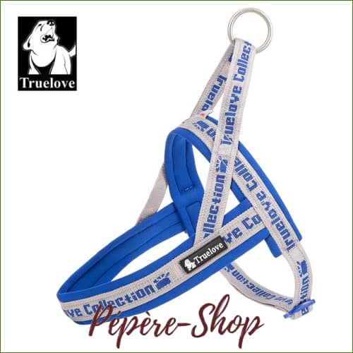 Harnais norvégien TRUE LOVE en néoprène et réfléchissant - -PEPERE SHOP