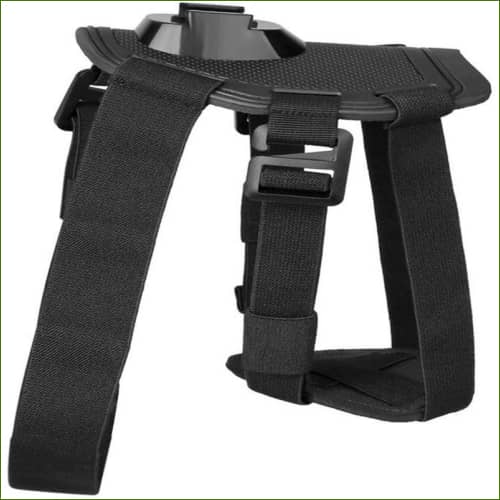 Harnais Porte Caméra Gopro Pour Chien avec support sur le dos