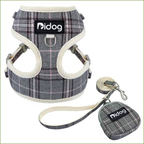 Harnais Pour Bichon Maltais Et Chien De Petite Taille Midog Gris / S