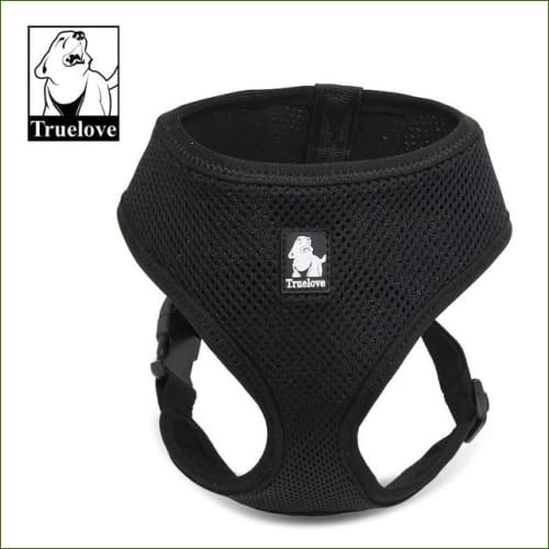 harnais pour petit animal de compagnie Noir / L