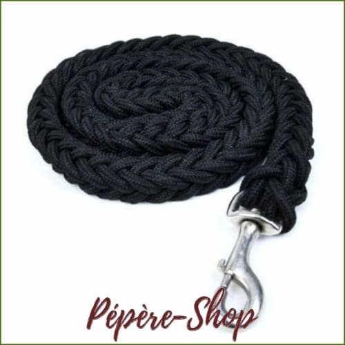 Laisse en nylon pour chien puissant - Black / Dia. 1.5cm-PEPERE SHOP