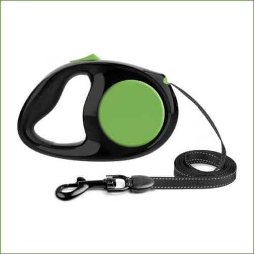 Laisse Pour animaux automatique Vert 50Kg / 3M
