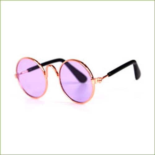 Lunettes De Soleil Rondes Pour Petit Chien