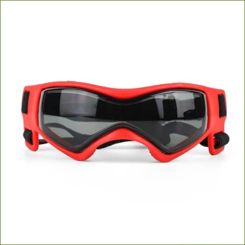 Lunettes Grand Chien Anti-Uv Et Imperméables Rouge