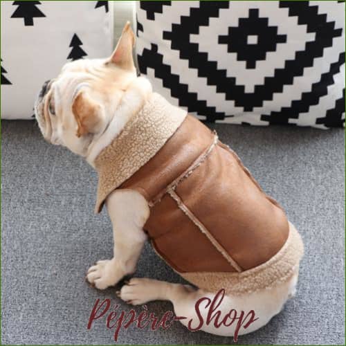 Manteau Bombardier En Cuir Pu Style Vintage