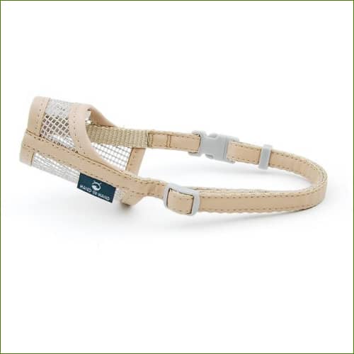 Muselière Pour Chien De Petite Taille Souple Et Ajustable Gris / L