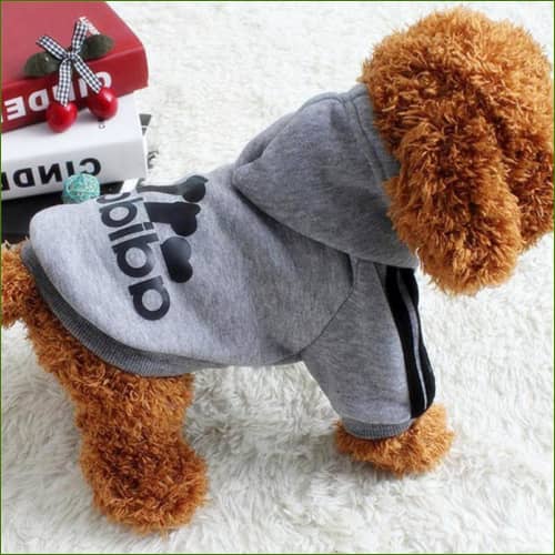 tricot Pour animal de compagnie Adidog Gris / 3Xl 6-8Kg