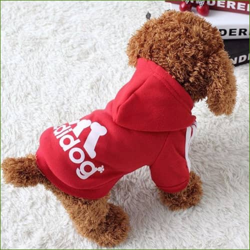 veste Pour Chien Adidog Rouge / 9Xl 35-45Kg
