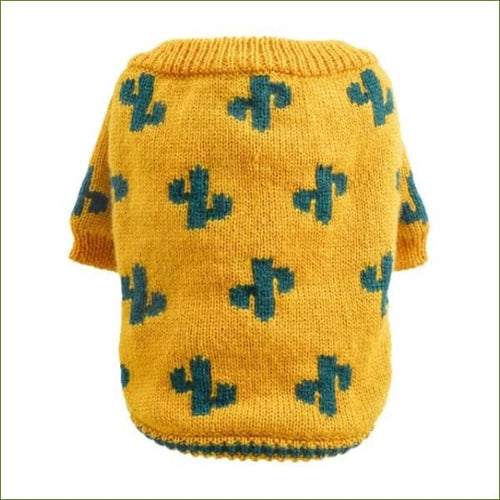 Pull pour Carlin ou Yorkshire - Coton et polyester - Yellow / M-PEPERE SHOP