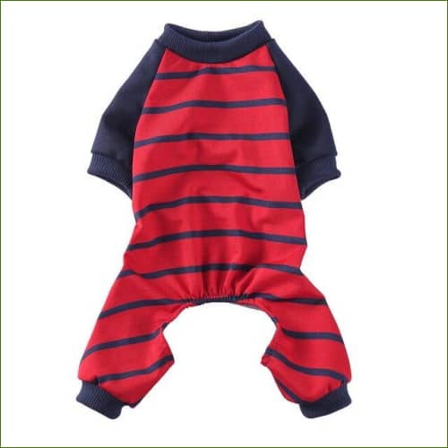 Pyjama À Rayure Pour Petit Chien 59 / M