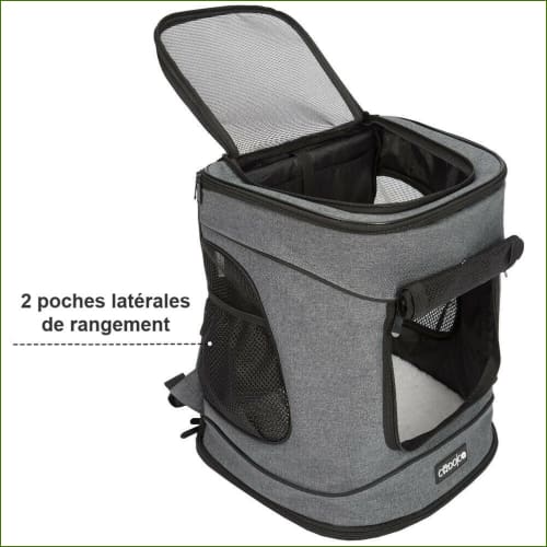 Sac à dos DORSI en tissu Oxford vue latérale