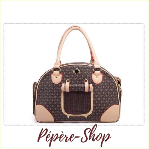 Sac de luxe WELLPET pour le transport de petit chien - S-PEPERE SHOP