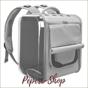 Sac à dos pour transporter un chat - ventilé et confortable/