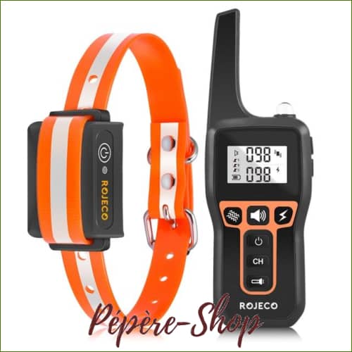 Collier De Dressage Portée 1000M Pd259 Orange 1 Collier