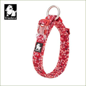 Colliers au motif floral TRUELOVE Poppy Red / XXXL