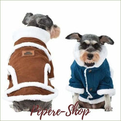 Manteau pour petit chien d'hiver tendance et chic imperméable et coupe vent - -PEPERE SHOP